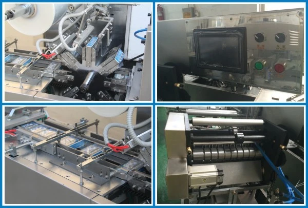 Bt-200 Automatic Biscuit Carton Box 3D Packing Machine BOPP Film Perfume Playing Card Cellophane Overwrapping Machine