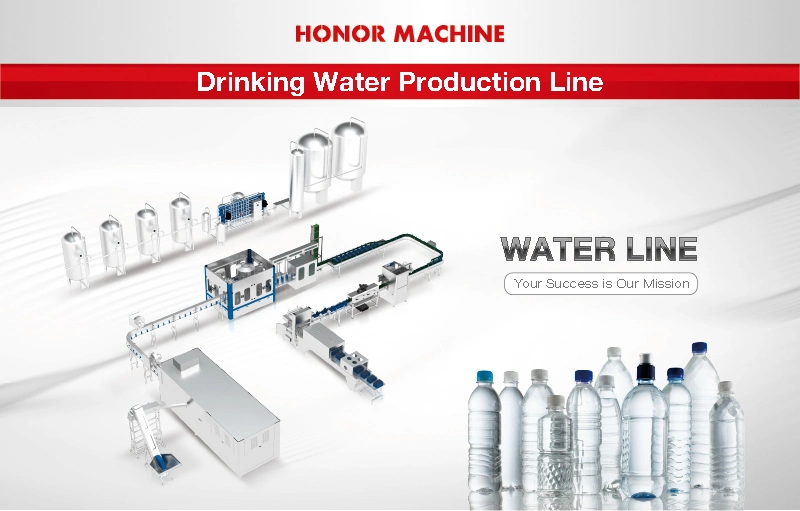 Automatic Pure Drinking Water Beverages Plastic Pet Bottle Making Blowing Filling Labeling Packaging Machine