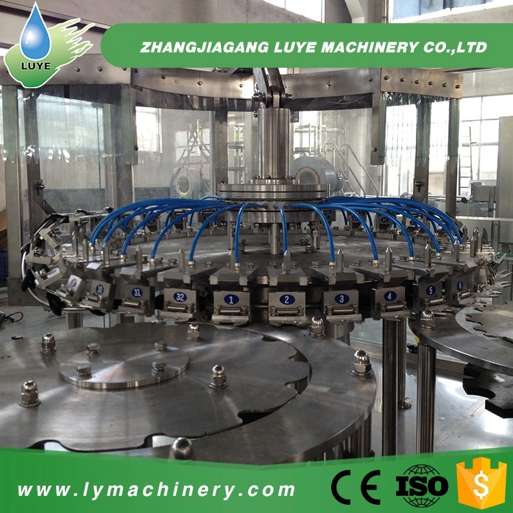 Luye 3 in 1 Automatic Pet Bottle Drinking Water Production Line Beverage Washing Filling Capping Machinery Mineral Pure Water Filling Bottling Sealing Machine
