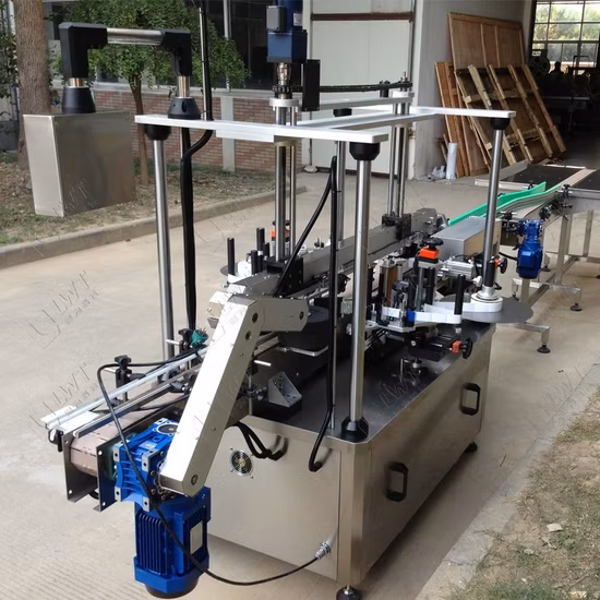 Shanghai Npack Factory Manufacturing Adhesive Label/Sticker Label Double Sides&Wrap Around Labeling Machine