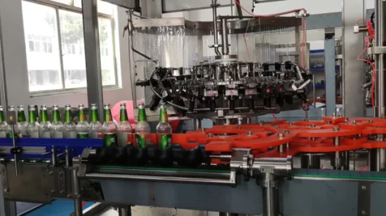 Customized Small Beer /Carbonated Drink Beverage Filling Packing Labeling Machine for Glass Bottle